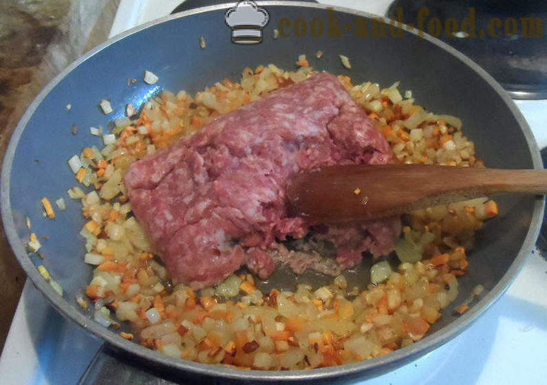 Lasaña con carne picada y salsa bechamel - cómo preparar lasaña de carne picada en casa, paso a paso la receta con fotos