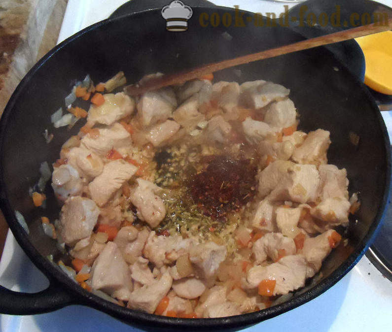 Sopa de cocido húngaro - cómo cocinar sopa gulash con chipetkami, paso a paso las fotos de la receta