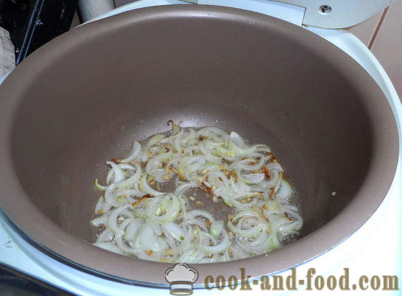 Rollos de col perezosos con la col, arroz y carne - cómo hacer rollos de col perezosos en multivarka, fotos paso a paso de la receta