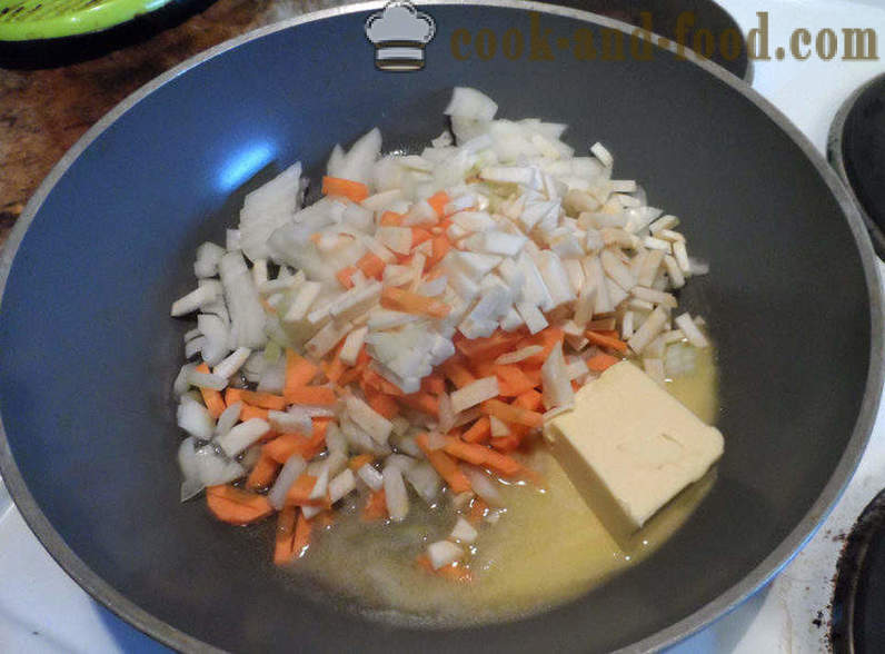 Croquetas bajo salsa bechamel en el horno - cómo cocinar albóndigas con patatas y salsa de crema, un paso a paso de la receta fotos