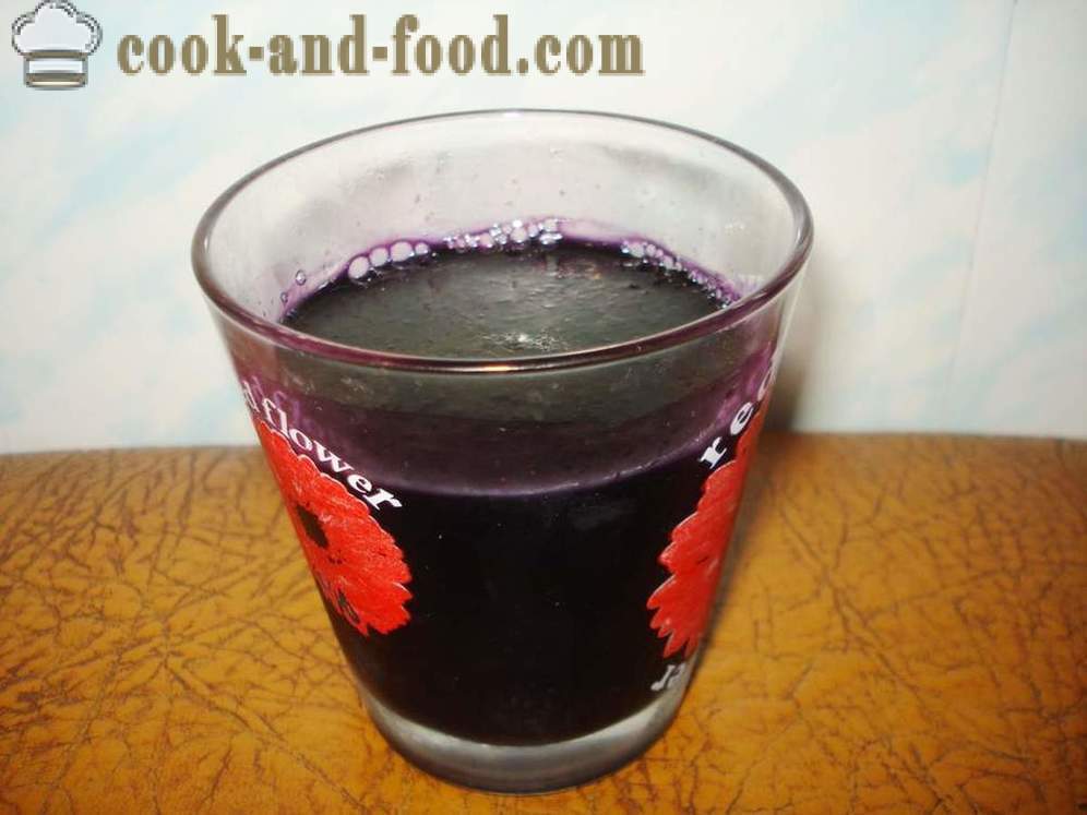 Jalea de uva con gelatina - cómo hacer jalea de uva en casa, paso a paso las fotos de la receta