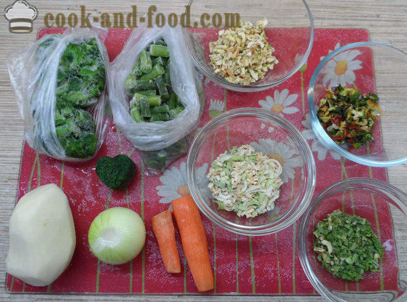Sopa de verduras - cómo cocinar sopa de verduras, un paso a paso de la receta fotos