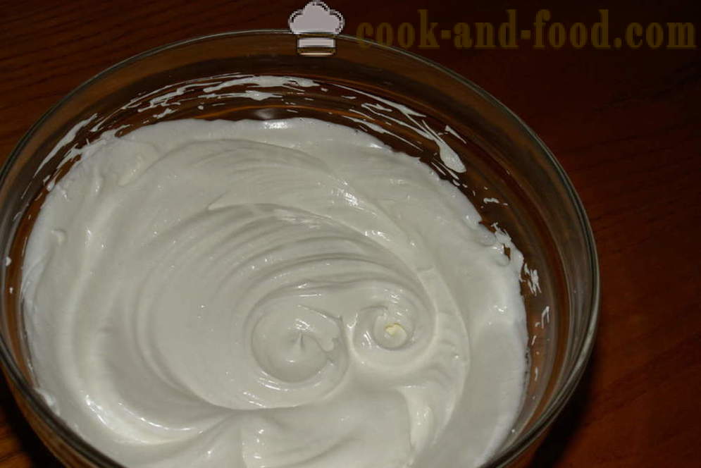 Fácil pastel de merengue - la forma de cocinar el merengue en el hogar, paso a paso las fotos de la receta