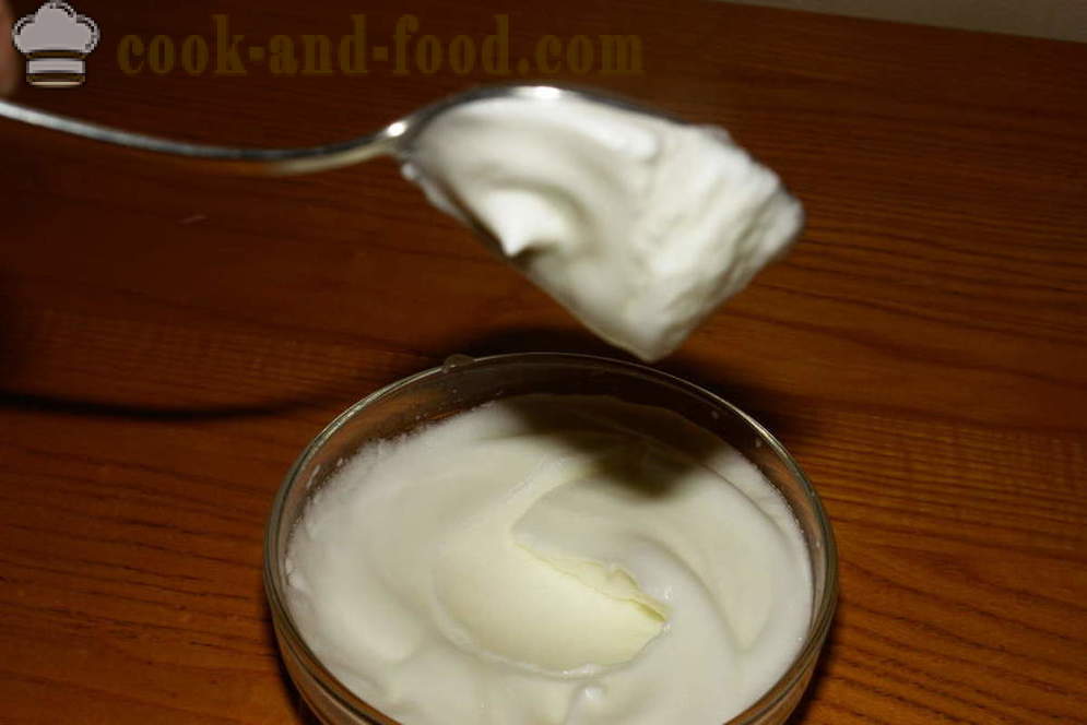 Fácil pastel de merengue - la forma de cocinar el merengue en el hogar, paso a paso las fotos de la receta