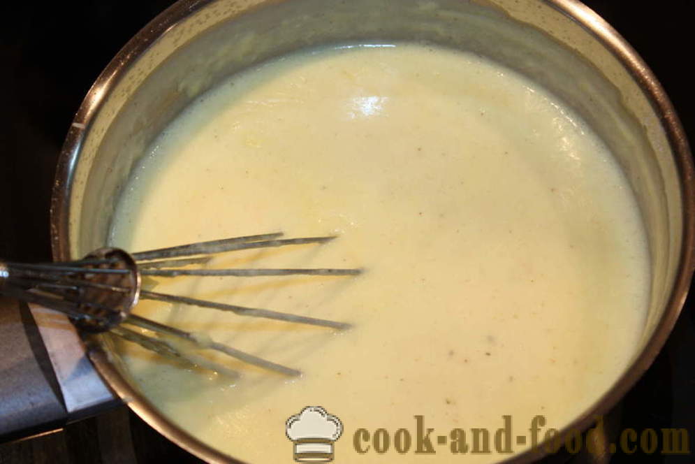 Albóndigas de carne picada y arroz en salsa de tomate y crema - cómo cocinar albóndigas con salsa en el horno, con un paso a paso las fotos de la receta