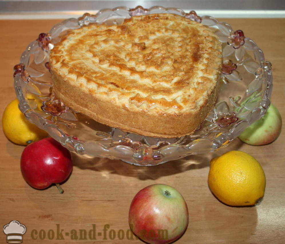 Cerrado masa de tarta de manzana - cómo hacer una masa de tarta, un paso a paso de la receta fotos