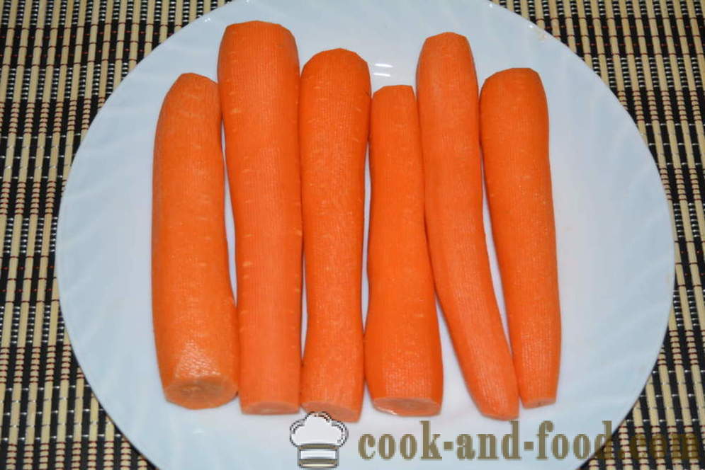 Clásico zanahoria hamburguesas con sémola, al igual que en la guardería - cómo cocinar hamburguesas zanahorias cocinadas en la sartén, receta con fotos paso a paso