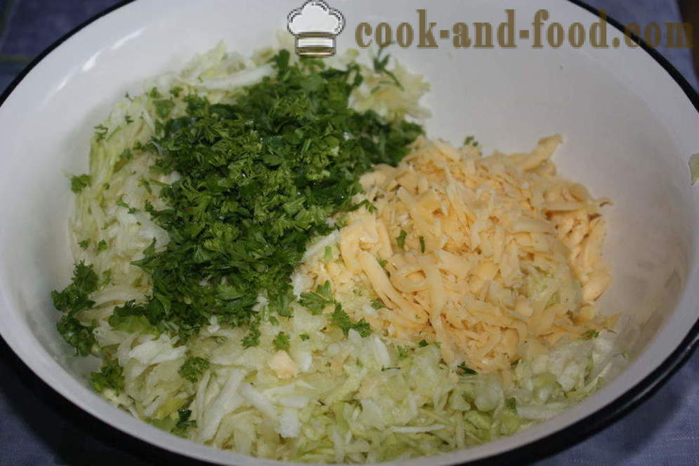 Terrina de verduras con rebozuelos - Cómo hacer una terrina en casa, fotos paso a paso de la receta