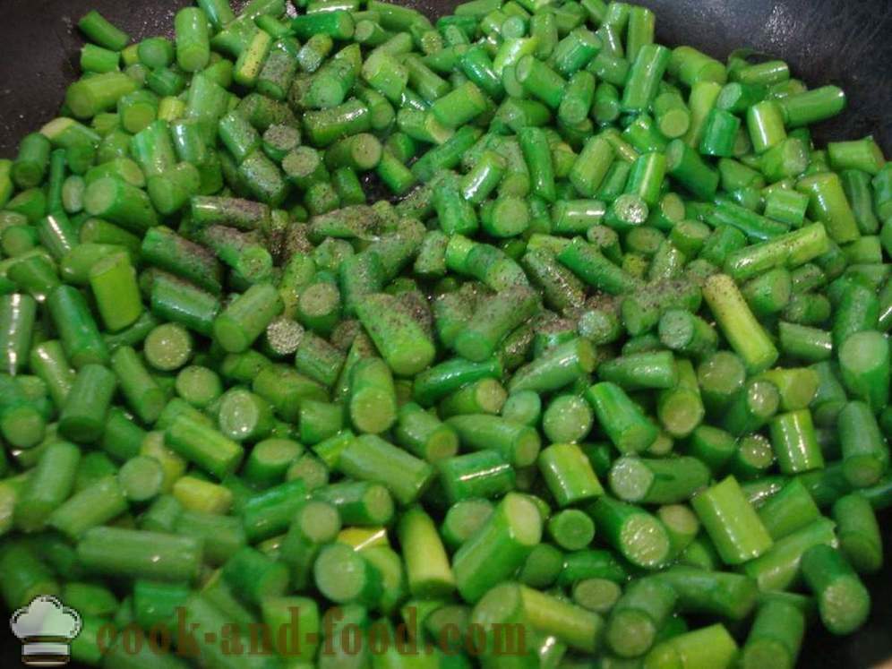 Flechas de ajo en la mayonesa o ensalada inusual de flechas de ajo - Cómo cocinar un delicioso flechas de ajo, un paso a paso de la receta fotos