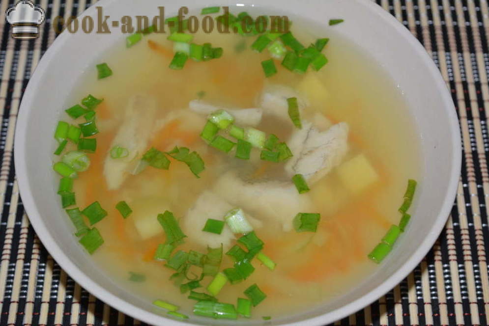 Sopa deliciosa del lucio en el hogar - cómo cocinar sopa de pescado de una pica, un paso a paso de la receta fotos