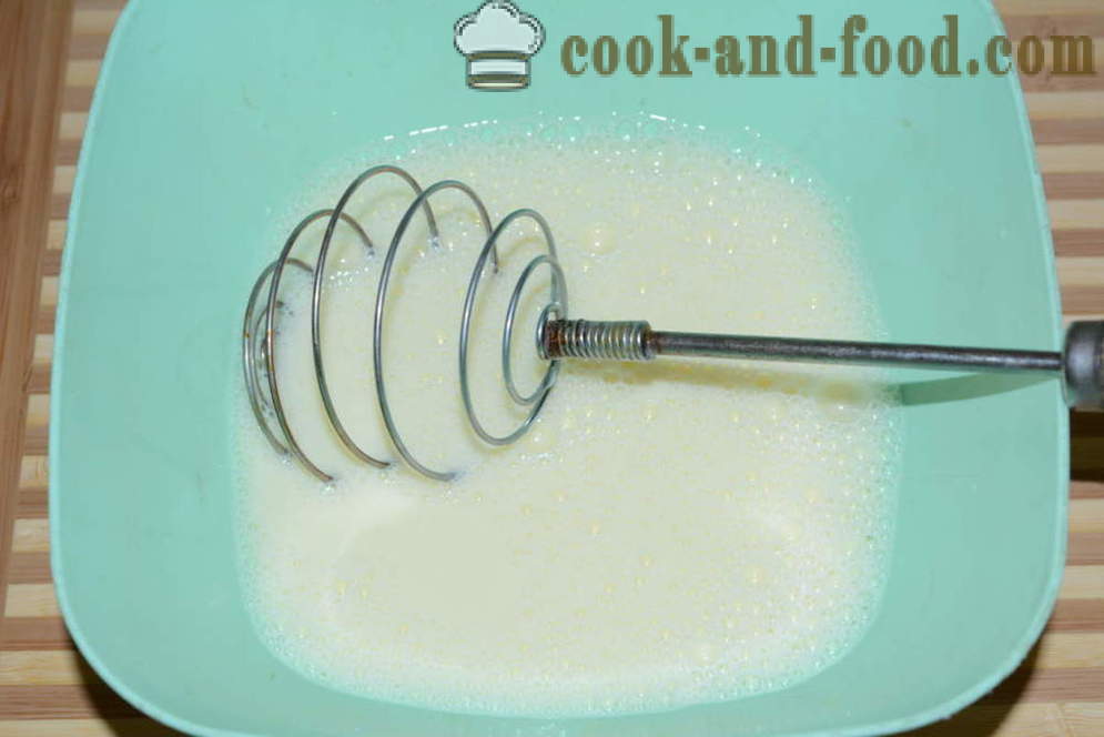 Pan dulce de pan tostado con huevo y la leche en una cacerola - cómo hacer una hogaza de pan tostado en una sartén, un paso a paso de la receta fotos