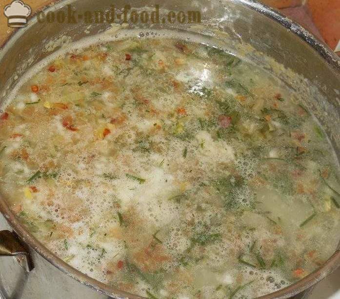 Cosaco gachas de sopa de mijo - cómo cocinar gachas en casa - un paso a paso de la receta fotos