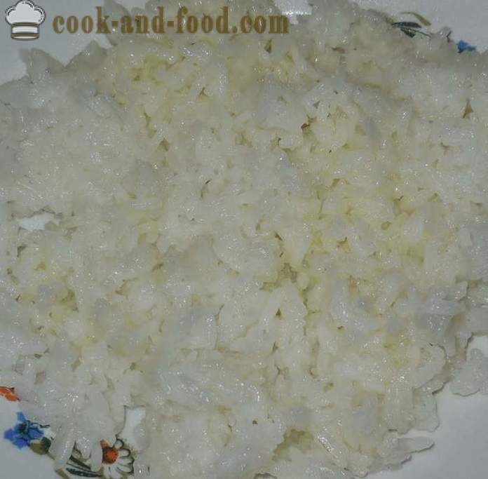 Cómo cocinar guarnición de arroz crujiente en una sartén correctamente - la forma de preparar el arroz en el agua - un paso a paso de la receta fotos