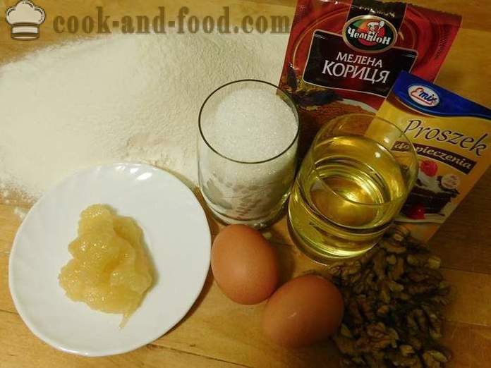 Galletas de miel con canela y frutos secos en un apuro - receta con fotos, paso a paso cómo hacer galletas de miel