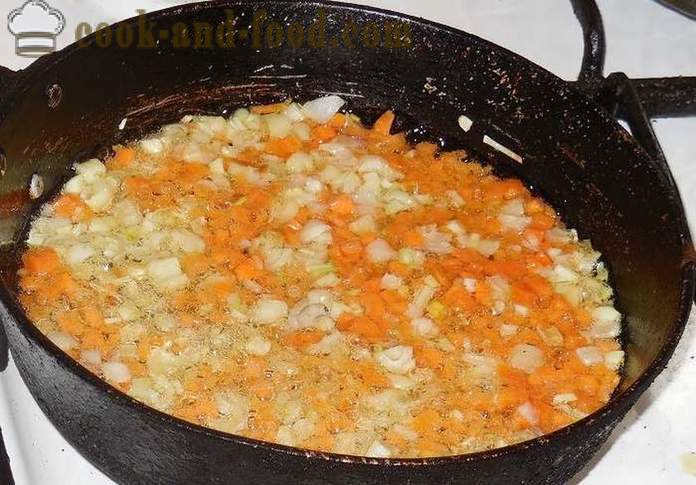 Kapustnyak de la col fresca - cómo cocinar kapustnyak bulgur con grañones - la receta con una foto