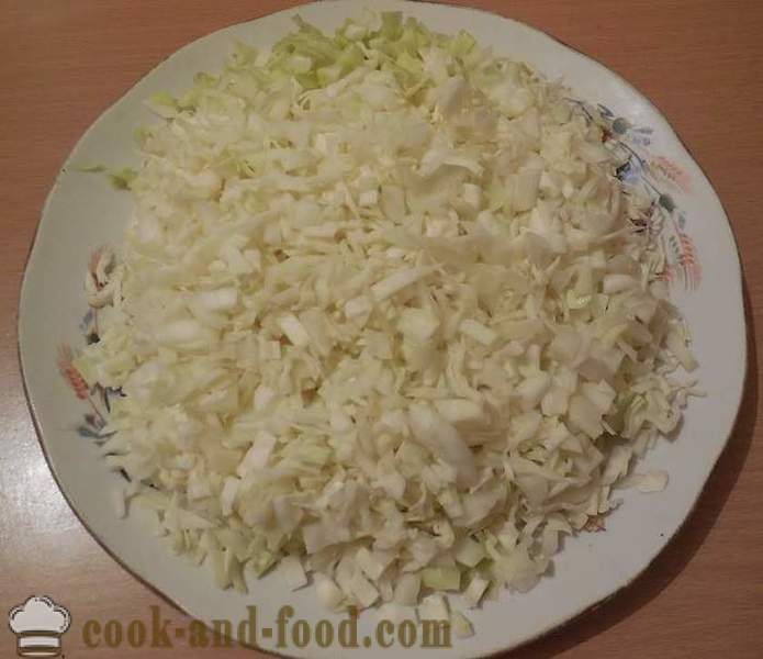 Kapustnyak de la col fresca - cómo cocinar kapustnyak bulgur con grañones - la receta con una foto