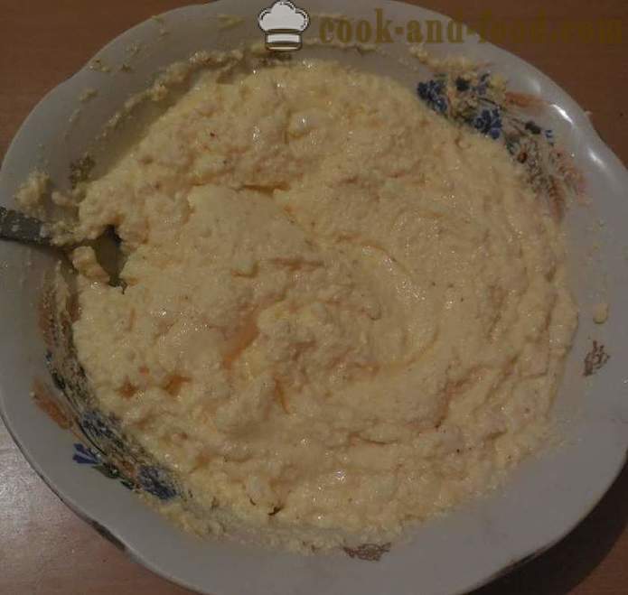 Cottage de queso cazuela con sémola en multivarka - un paso a paso la receta con fotos - Cómo hacer cazuela de queso cottage en multivarka