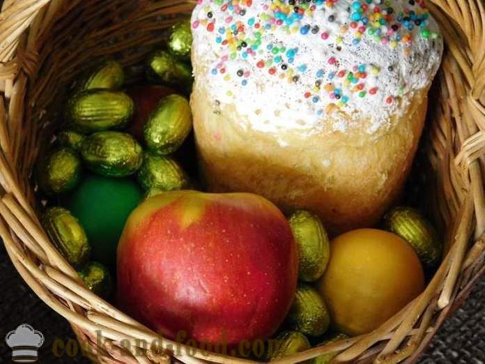Qué poner en la canasta de Pascua - cómo montar y decorar la canasta de Pascua en la iglesia