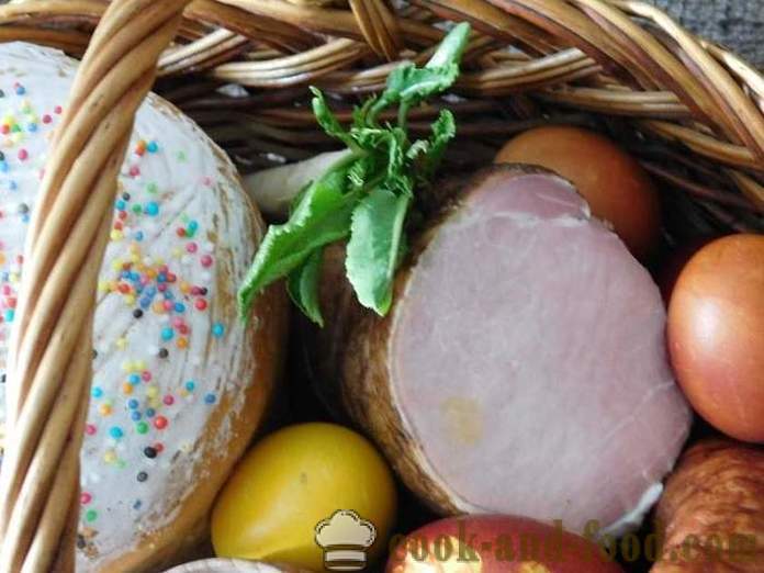Qué poner en la canasta de Pascua - cómo montar y decorar la canasta de Pascua en la iglesia