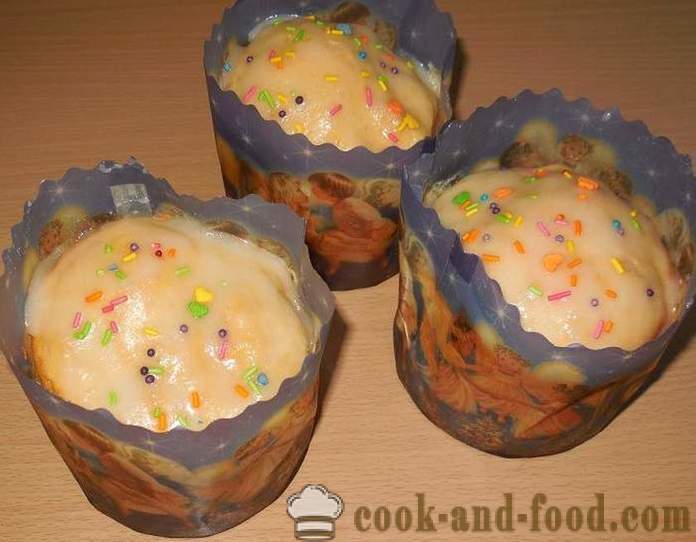 Pastel de Pascua de limón sin levadura multivarka - sencilla receta paso a paso con fotos en la torta de yogur