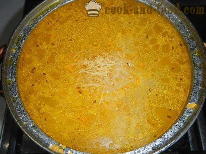 Deliciosa sopa con albóndigas y fideos - una receta paso a paso con fotos cómo cocinar sopa con albóndigas