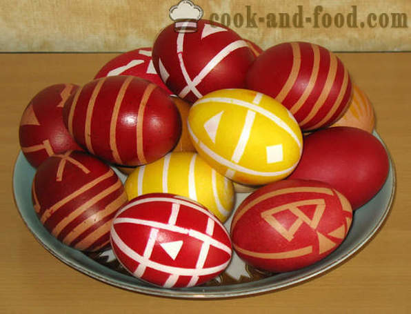 Huevos pintados o Krashenki - ¿Cómo pintar los huevos de Pascua