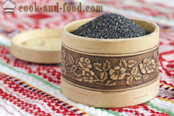 Sal Chetvergova - una sal negro tradicional de Pascua, recetas sencillas cómo cocinar sal negro.