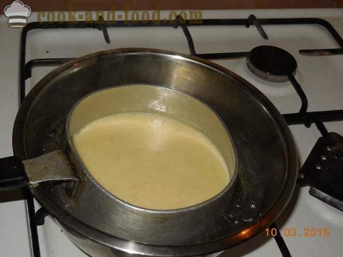 Pasteles de miel con glaseado de limón - Cómo cocinar pasteles de miel en multivarka receta con fotos.