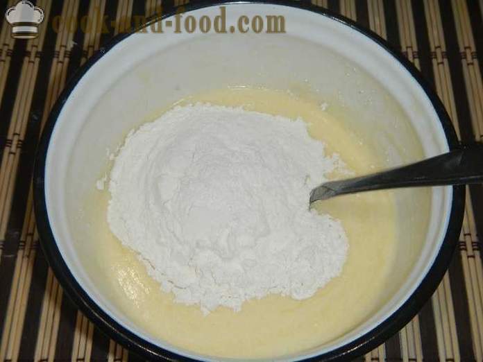 Galletas de mantequilla con mermelada y las migas de la prueba - a cocinar galletas con migas en la parte superior, paso a paso la receta rallado pastelería con las fotos.