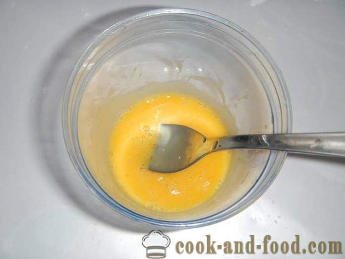 Pasta de levadura para las empanadas y rollos en levadura seca - Cómo preparar masa de levadura en la masa, la receta paso a paso con fotos.