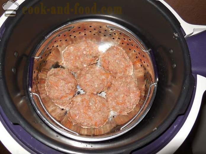 Grechanik de carne picada en multivarka - cómo cocinar un pavo Grechanik al vapor, fotos paso a paso de la receta.