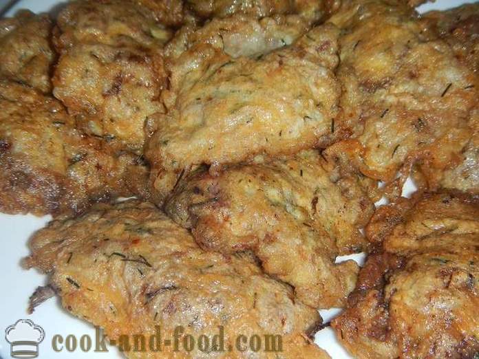 Hígado de pollo chuletas - cómo cocinar las chuletas del hígado