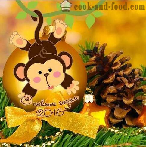 Postres Año Nuevo 2016 - postres de fiesta en el año del mono.