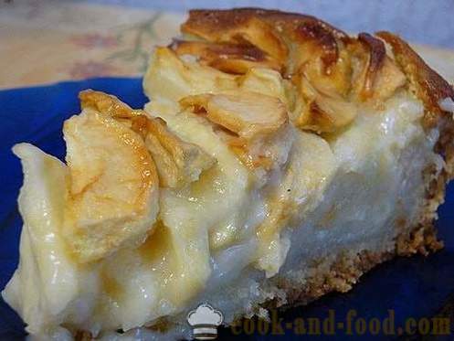 Receta de pastel de manzana de Tsvietáieva con vídeo, cocinero - tarta sencilla - delicioso