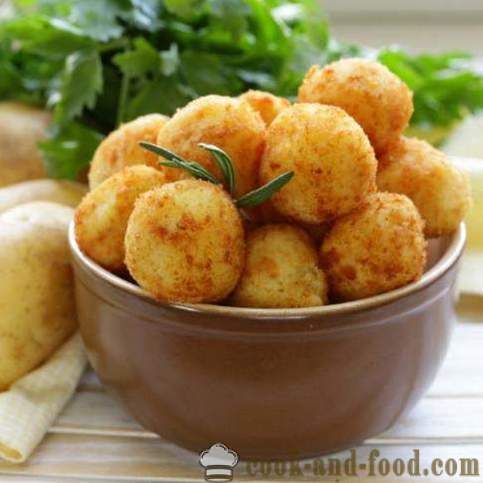 Bolas de puré de patatas - Receta