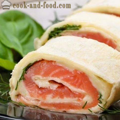 Platos gourmet: salmón en pan de pita - Recetas de video en el país