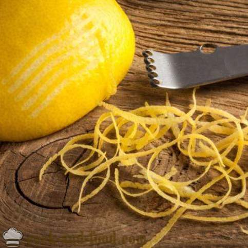 Cómo utilizar la cáscara de limón para cocinar? - Recetas de video en el país