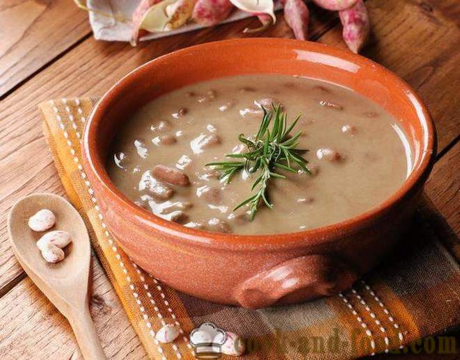 Preparación receta puré de sopa de frijoles - recetas video en el país