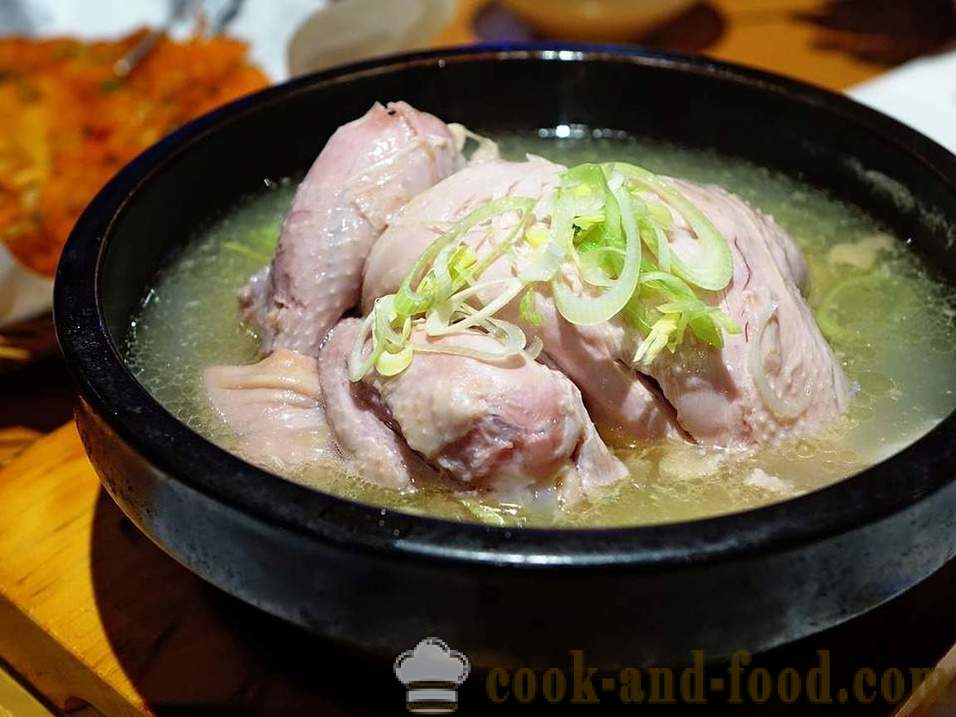 Receta: sopa de fideos con pollo