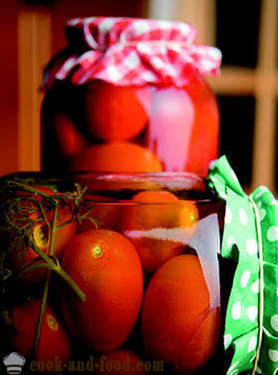 Los tomates para el invierno: 5 recetas preparados domésticos - Recetas de video en el país