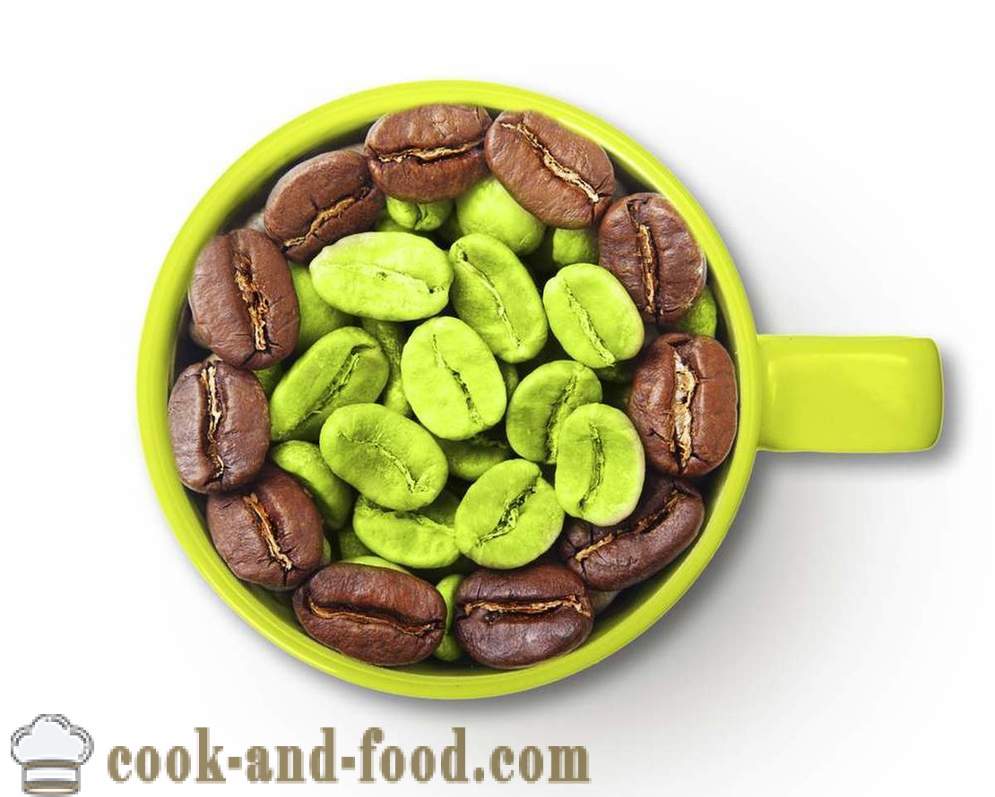 ¿Cómo preparar una bebida a partir de los granos de café verde - recetas video en el país