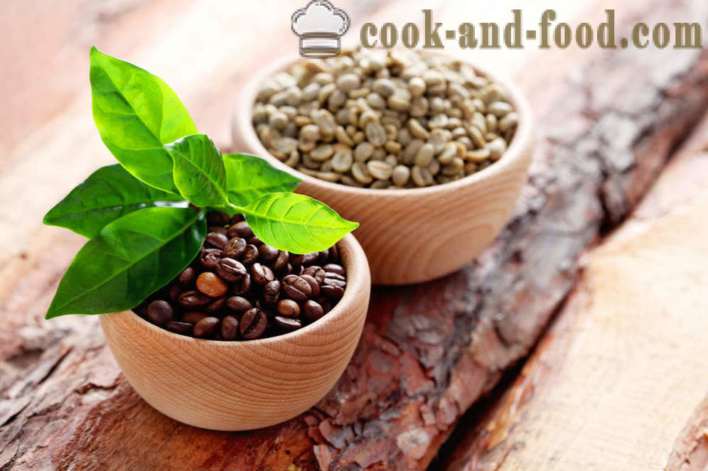 ¿Cómo preparar una bebida a partir de los granos de café verde - recetas video en el país