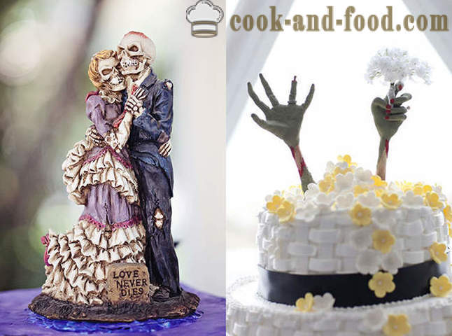 Elegir el pastel de boda de moda - recetas video en el país