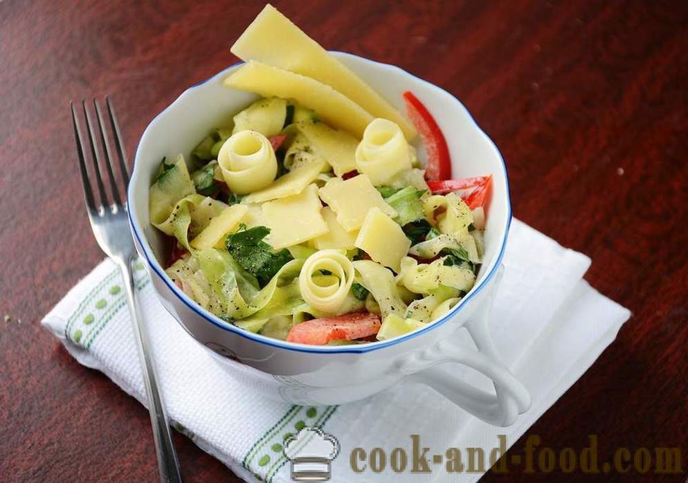 Cocinar las verduras jóvenes: 5 platos de calabacín - Recetas de video en el país