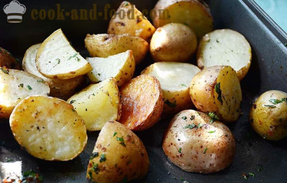 Cocinar las verduras jóvenes: 5 recetas de patata - Recetas de video en el país