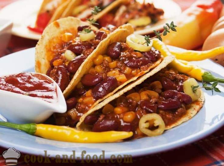 Comida mexicana: envolver mi taco! - Recetas de video en el país